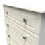 Fully Assembled Argyle 4 Drawer 76.5Cm W Chest Of Drawers-15849310