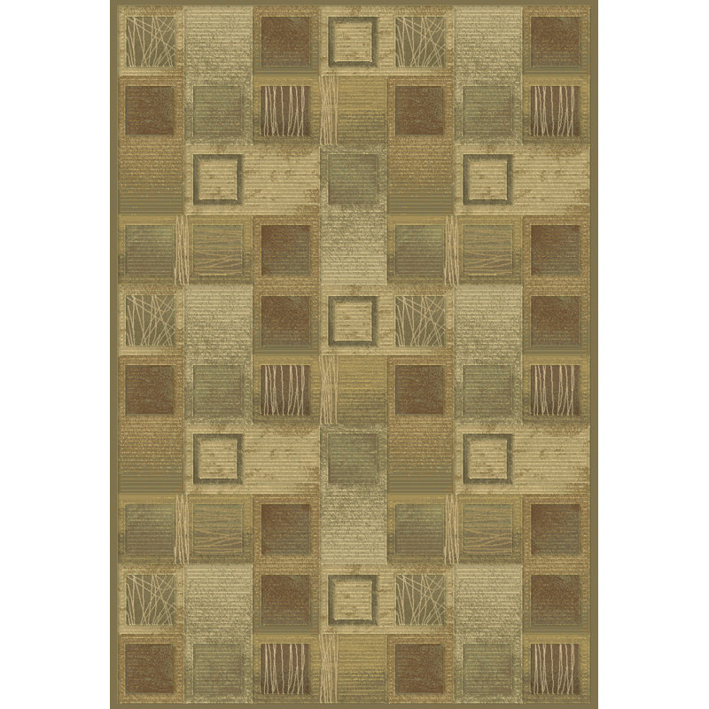 Tapis beige area Makiver, Rectangle 5 pi 3 po x 7 pi 7 po
