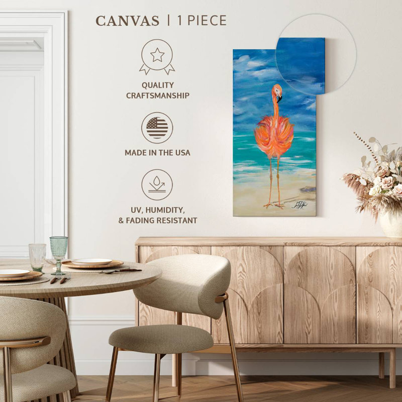 Beach Flamingo I