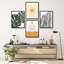 "Mid Century Modern Sun Monstera Palm Boho-101825727-101825728