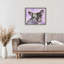 Cadre flottant Harlequin French Bulldog, design par George Dyachenko-1428014480-1428014481