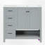 Meuble-lavabo simple 36 po avec comptoir en céramique-307642193-307642196