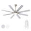 Ventilateur de plafond 8 pales Dorava-85065541