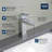 Eurocube® Single Hole Bathroom Sink Faucet