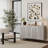 Modern Server Cabinet With Gray Lacquer For Dining Room-807333300