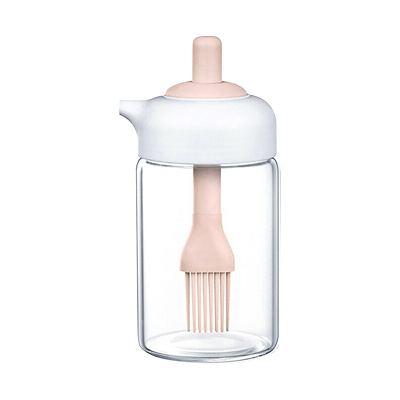 Bouteille d'eau avec bouteille de vinaigre en verre