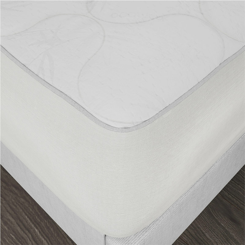 Quiroz Hypoallergenic Mattress Cover- Skirted, Breathable Bed Protector, Twin-XL