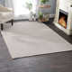 Optic Diamond Grey/Ivory Handwoven Cotton Rug