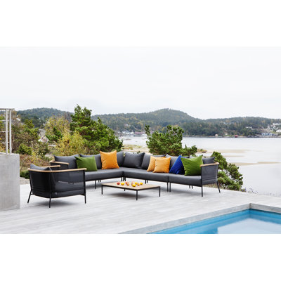 Causeuse 2 places avec coussin