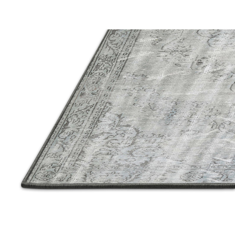 Shumake Wool Oriental Indoor Rug, Rectangle 7' x 10'