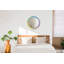 Huldar Glass Flat Wall Mirror