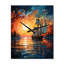 Jerrill - Horloge murale nautique et de plage-176915559