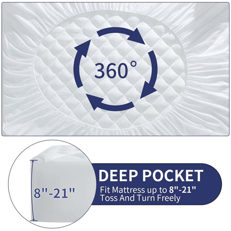 Arcuri 2'' Mattress Pad, Twin