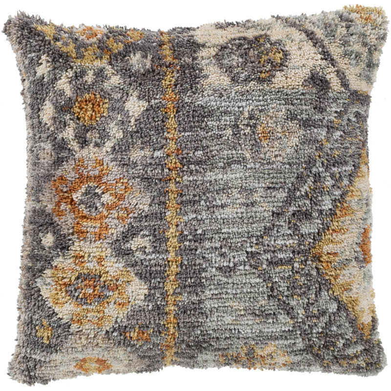 Coussin Yuri, 18 po x 18 po, Duvet