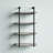 Olivia 4-Shelve Industrial Pipe Wall Shelf-539542442-606920411
