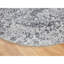 Tapis décoratif noué à la main gris New Age de conception unique 8 pi