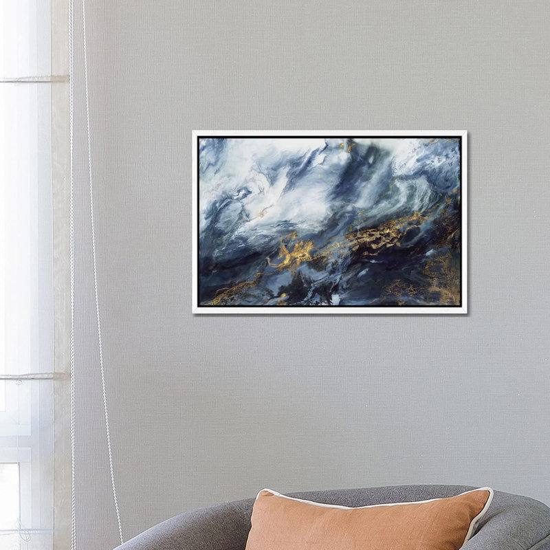 Print, 66.04 cm H x 45.72 cm W, White Framed Canvas