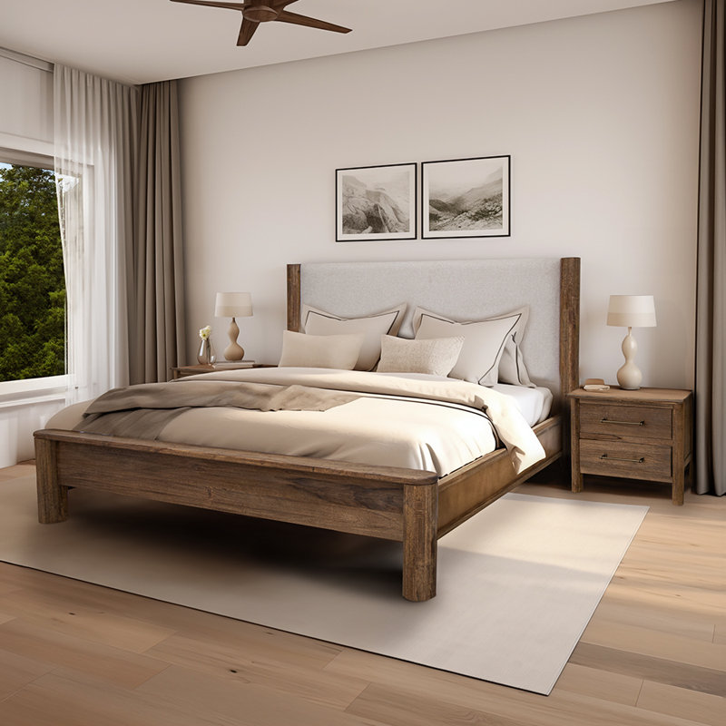 Quinn Upholstered Bed, Queen
