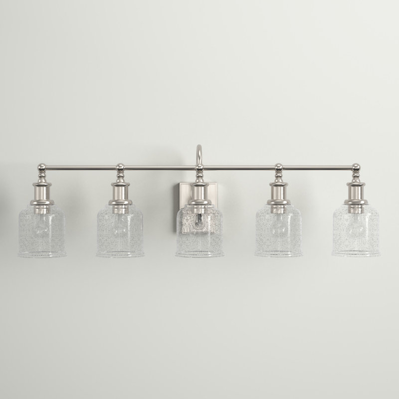 Zendaya 5 - Light Dimmable Vanity Light, Brushed Nickel