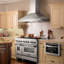 36" ZLINE 400 CFM Ducted Wall Mount Range Hood in Brushed Stainless Steel