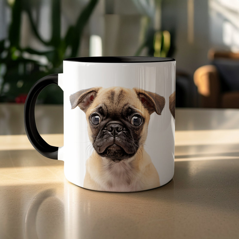 Ceramic Coffee Mug, Black, 2