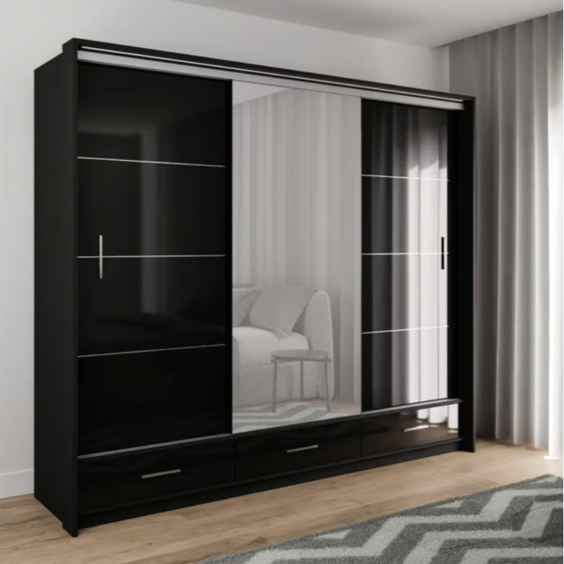 Biddick Wardrobe, Black
