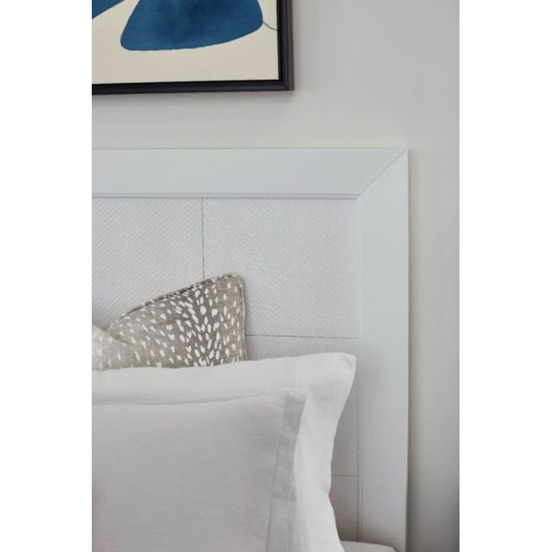 Patricia Solid Wood Bed, Queen, Vanilla