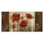 Matin coquelicot, ensemble de 3 impressions d’art graphique sur toile-1634745715