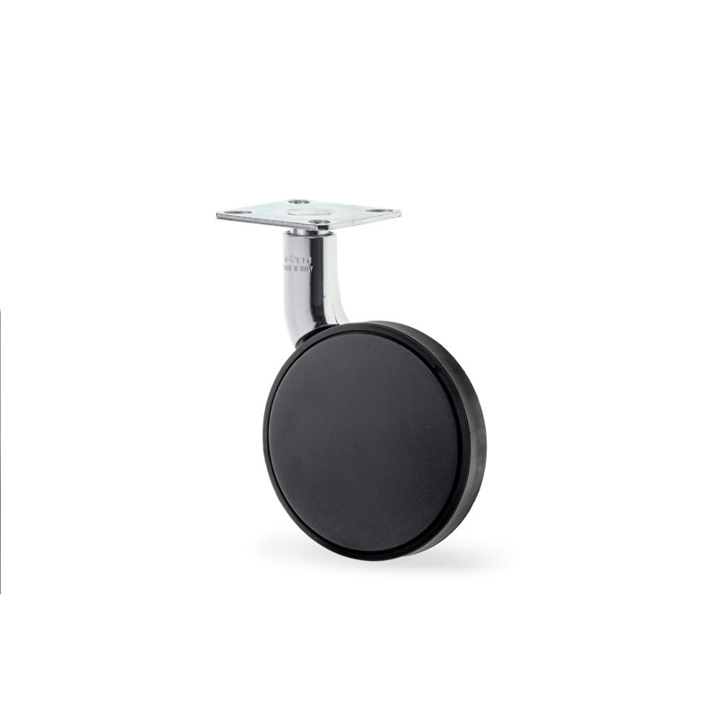 Roulette, Chrome / Noir