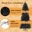 The Holiday Aisle® 6 Ft Artificial Halloween Tree With Bendable Top Section 726 Branch Tips 260 Lights