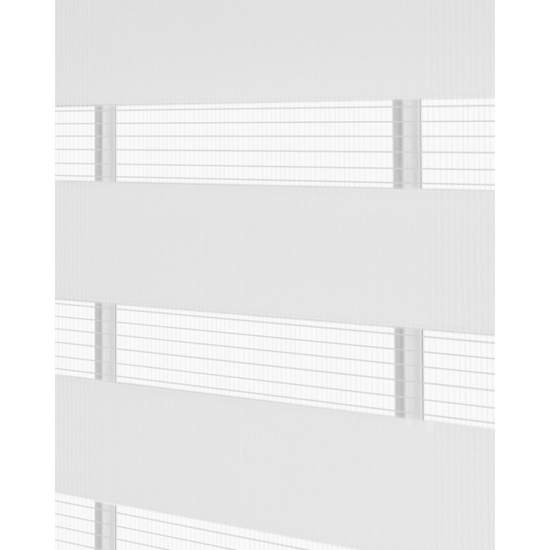 Rideau enroulant diaphane, l 39 po x L 72 po, Blanc