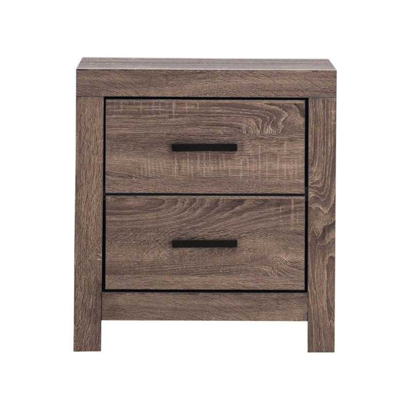 Table de chevet 2 tiroirs Modern