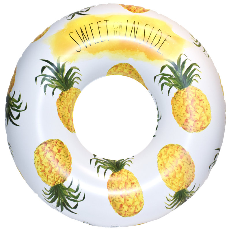 Anneau flottant 48 po Rae Dunn - Motif ananas