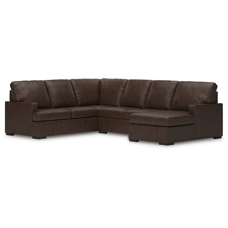 Modern Day 3-Piece Sectional With Chaise, Left Hand Facining