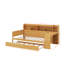 Twin Size Daybed With Storage Shelves,Trundle Bed And Study Desk-928998061-928998066