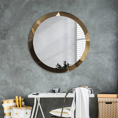 Huldar Glass Flat Wall Mirror