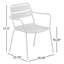 Kapri Armchair - Powder-Coated Aluminum Frame-489880271-435321711