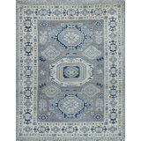 Transitional One-of-a-Kind Rectangle 3'1" X 4'7" Hand Knotted Area Rug