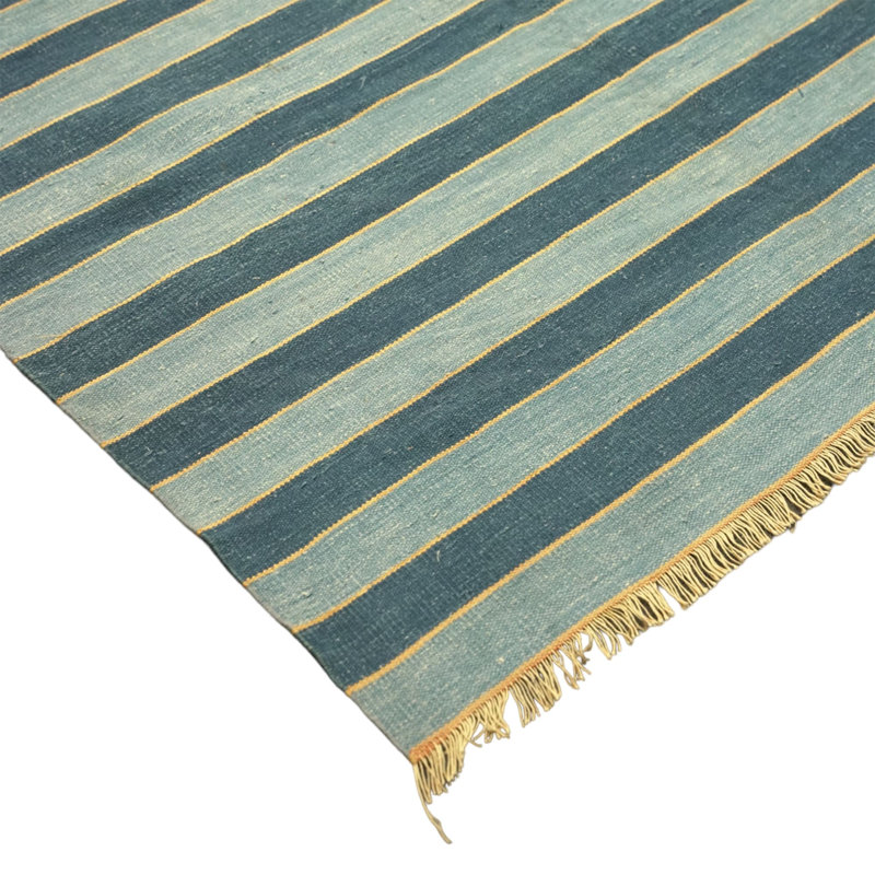 Dhurrie One-of-a-Kind Rectangle 7'6" X 13'3" Area Rug