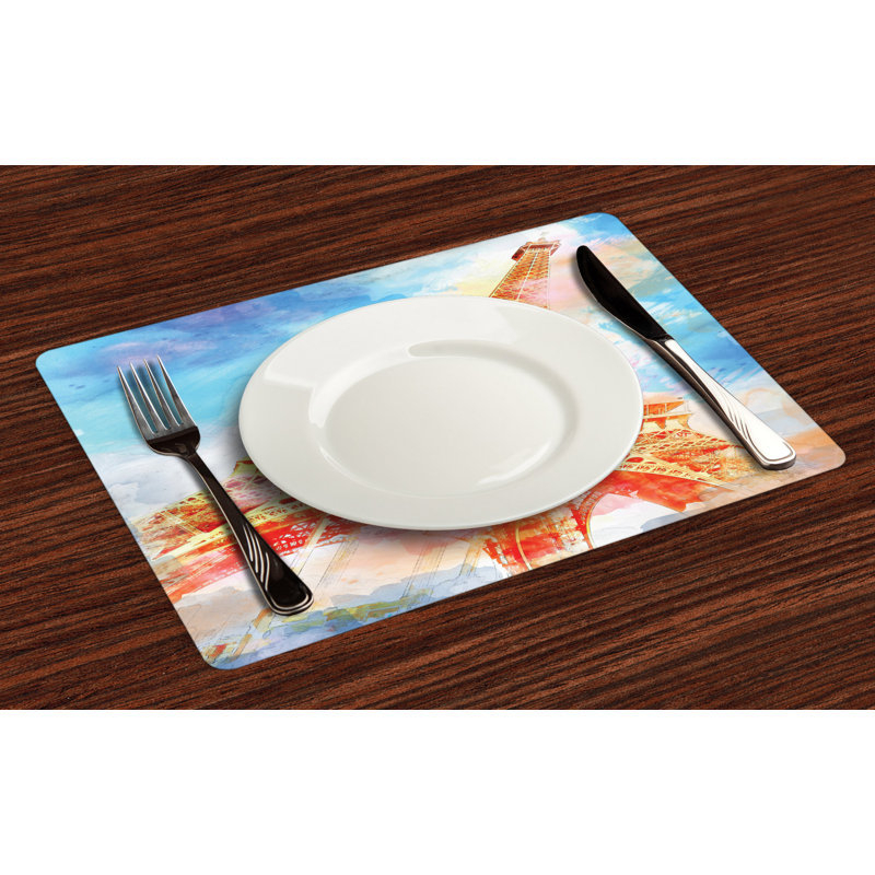 Polyester Cities & Maps Rectangle Placemat
