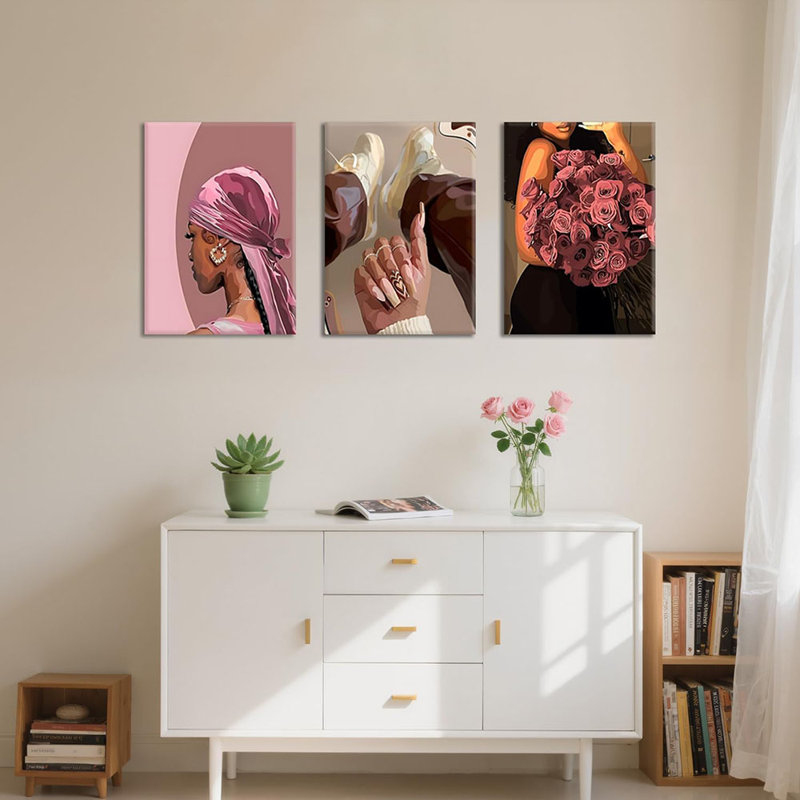 3 Piece Wrapped Canvas Print