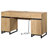 Aadam 59" Modern Executive Desk With Drawers, Home Office Computer Desk With Charging Station, File Drawer, Storage Cabinet, Wood Writing Desk For Work And Study,-736790271