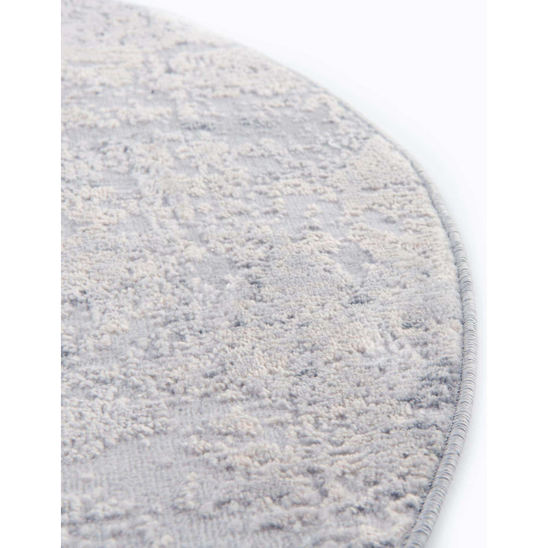 Tapis gris, Ovale 5 pi 3 po x 7 pi 10 po