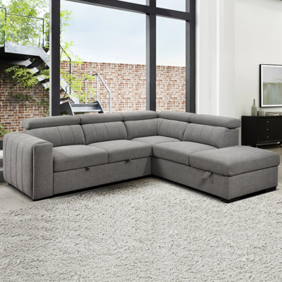 Nello 101 in. Right Facing Media Sleeper