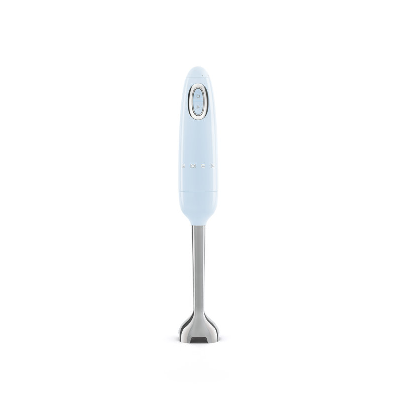 50's Retro Style Hand Blender w/ Premium Packaging, Pastel Blue Glossy