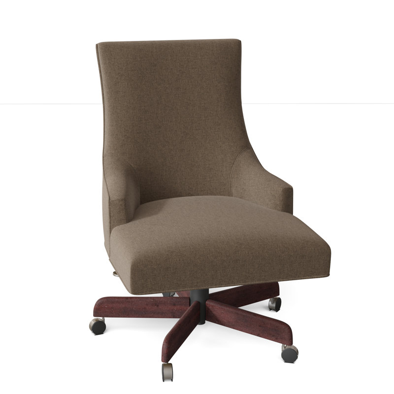 Ashton Swivel Executive Chair, Straw (3162 08), Montego Bay, Small Aged Bronze