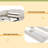 Twin XL Size Extendable Upholstered Daybed With Two Storage Drawers And LED Light-158999341