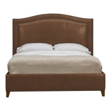 Caroline/Casey Queen Leather Bed