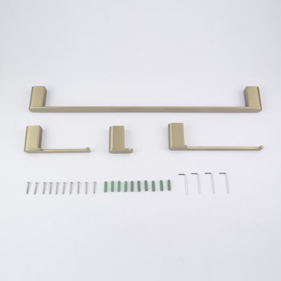 4 - Piece Bathroom Hardware Set