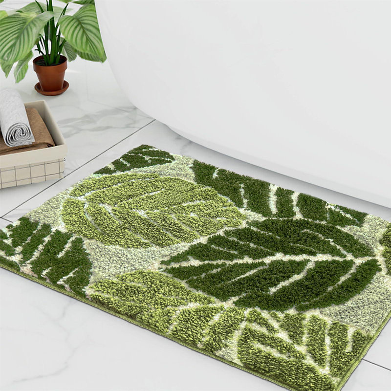 Avreet Microfiber / Microsuede Non-Slip Bath Mat